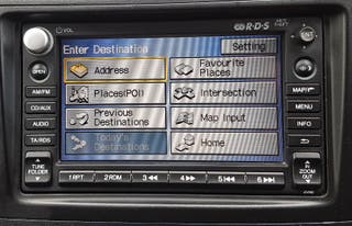 HONDA CRV 2006- 2012 SATNAV UNIT+ DVD