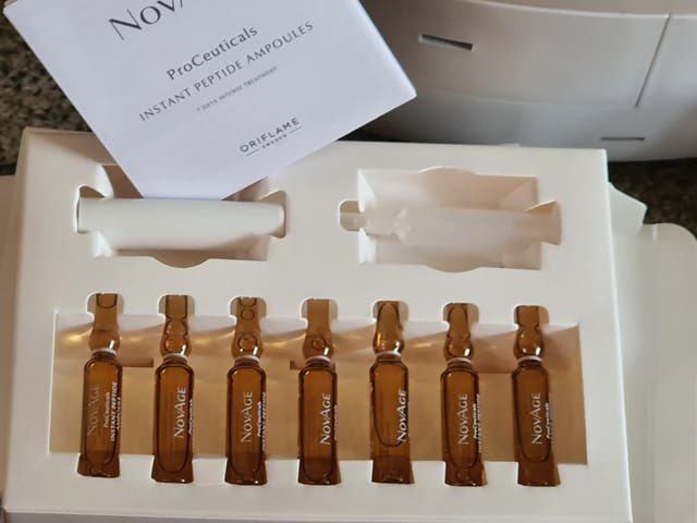 NovAge ProCeuticals instant Peptide Ampoules