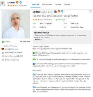 Posicionamiento SEO Google