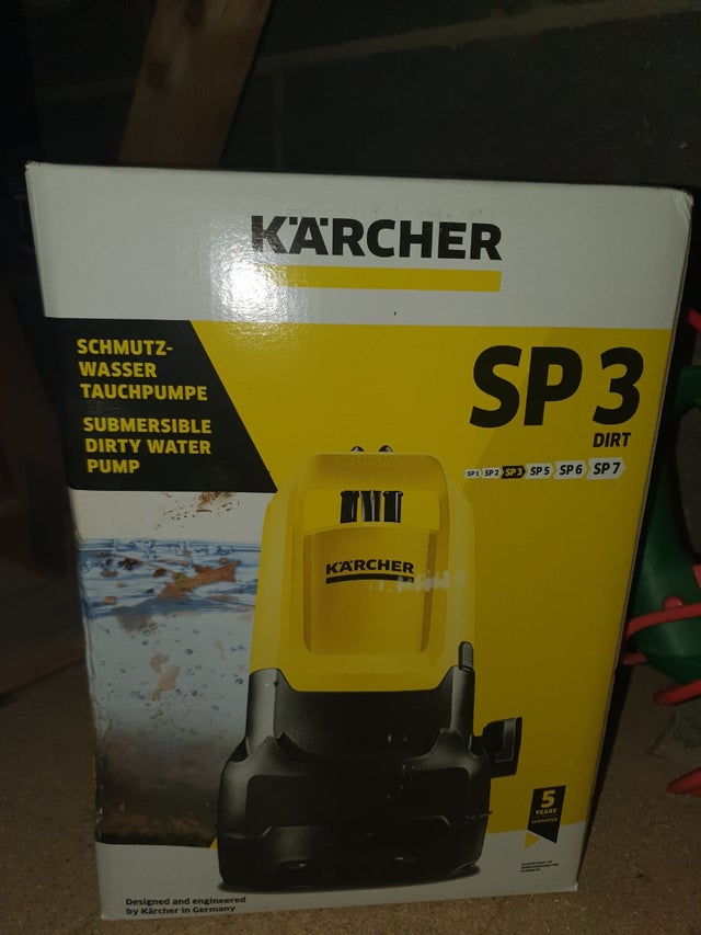 Karcher SP3 Dirt Submersible Dirty Water Pump