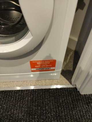 Washing Machine- used only 4 times