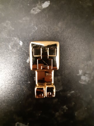 REAL GOLD PLATED CREEPER - Minecraft Mike Kit