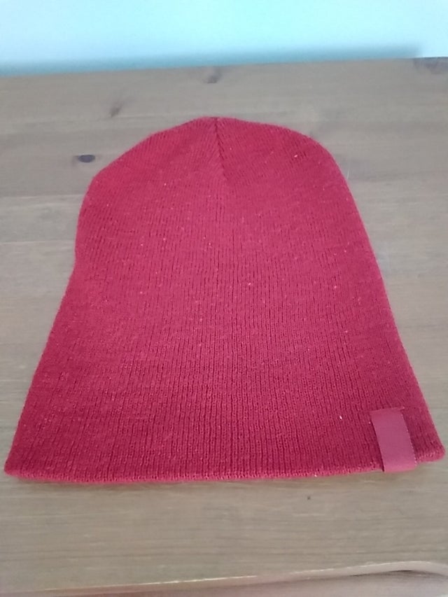 Warm red hat