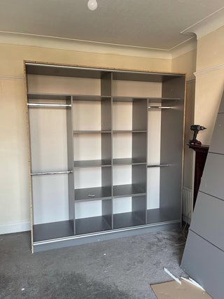 2m Chicago Sliding Mirror Door Wardrobe, C.O.D