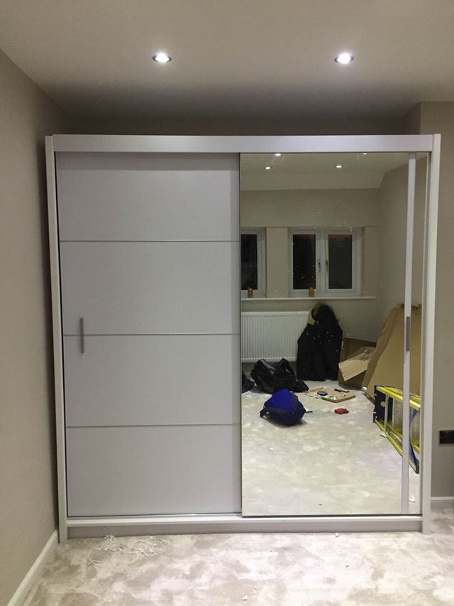 VISION Sliding Door Wardrobe, Available in Sizes