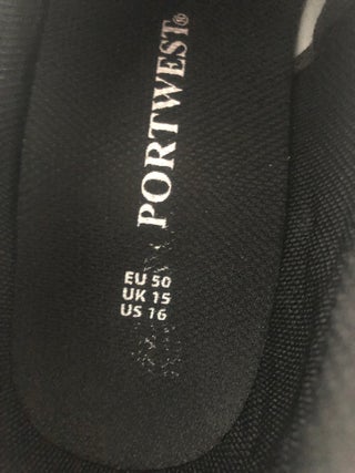 Zapato seguridad talla 50