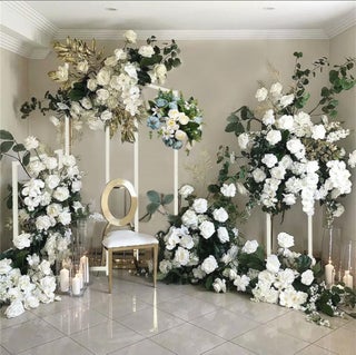 Elegant Wedding Arch Backdrop Stand Metal *Hire*