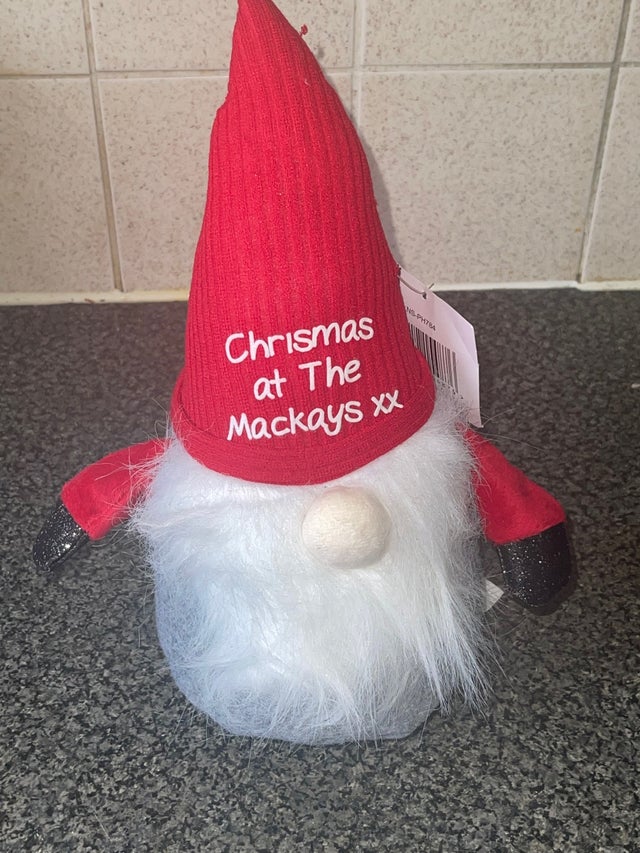 Personalised Santa Door Stop RRP £29.99