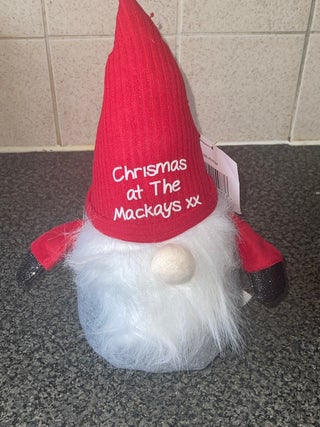 Personalised Santa Door Stop RRP £29.99