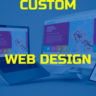 Custom web design services with cool design