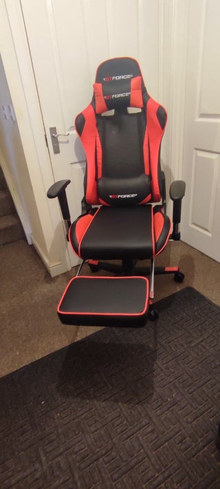 Damaged GT Force Formula Reclining Sports Racing G