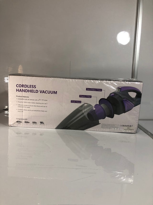 Aspirador de coche furgo