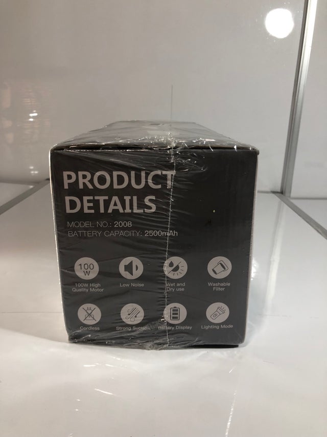 Aspirador de coche furgo