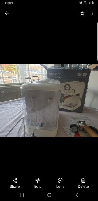 Swan Retro Pump Expresso SK22110WHTN