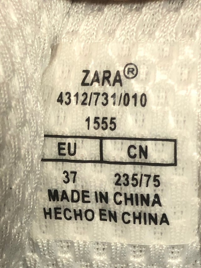 Zara zapatillas