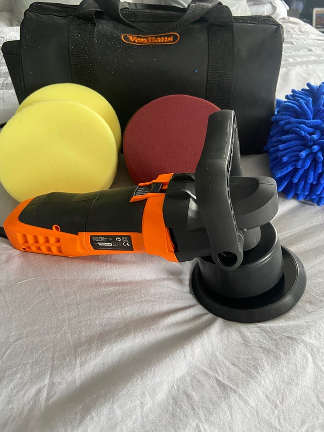 Dual Action Car Polisher Kit