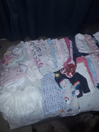 baby girls 3-6 months clothes bundle