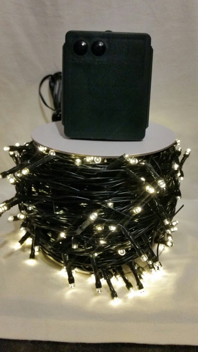 500 led lux garden lights 8 effects.