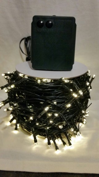 500 led lux garden lights 8 effects.