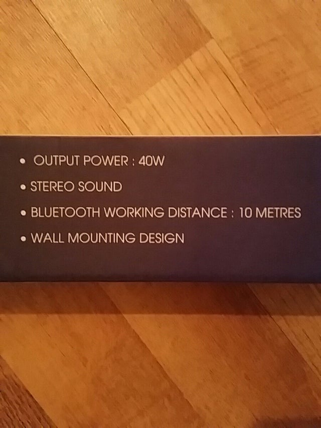 Bluetooth soundbar awesome sound