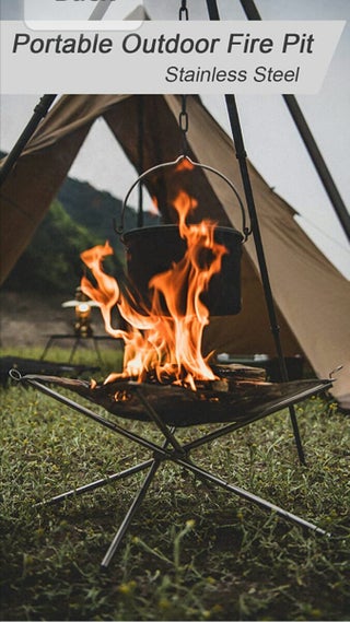 Portable camp fire / stove. Well made.