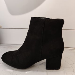 Black Ankle Heel Boots