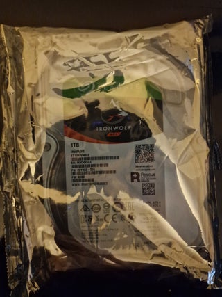 Seagate IronWolf 1TB NAS 3.5" SATA HDD/Hard Drive