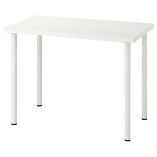 LINNMON/ADILS table 100x60 white