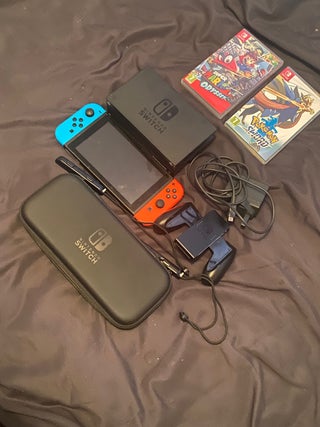 Mint condition nintendo switch