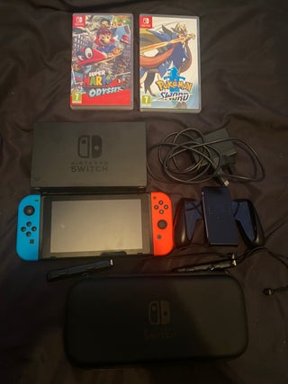 Mint condition nintendo switch