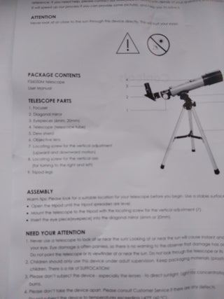 telescopes F36050m 🔭