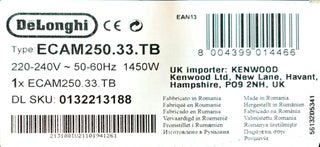 De'Longhi Magnifica S Smart Fully Automatic New