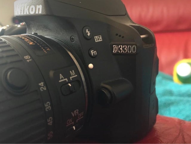 NIKON D3300 + AF-S 18-55mm DX VR II lens