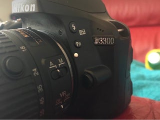 NIKON D3300 + AF-S 18-55mm DX VR II lens