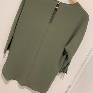 Khaki blouse