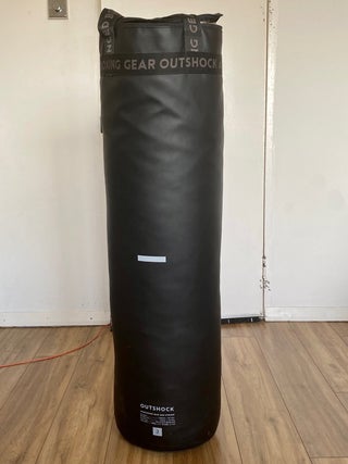 Punching bag.