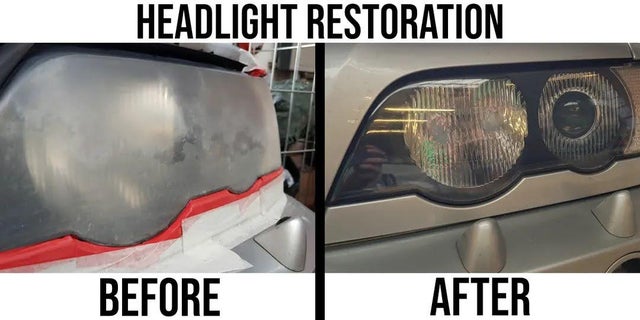 Headlights restauration