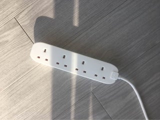 2 x 4 socket 4m extension lead 13amp