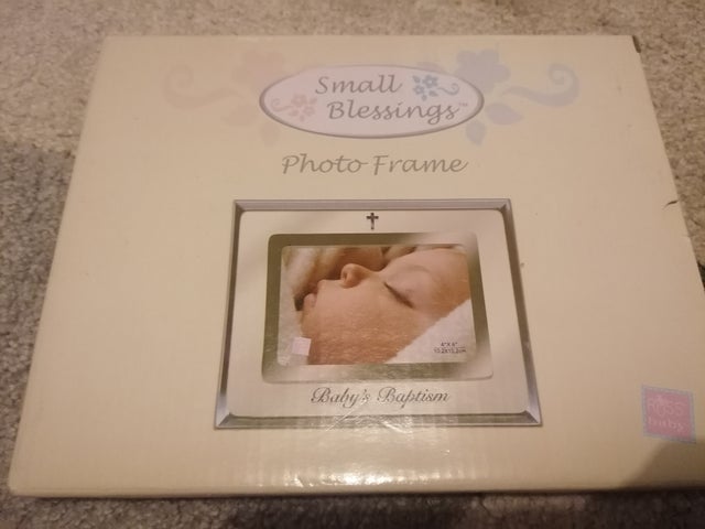 glass baby frame