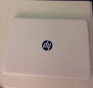 White HP Laptop
