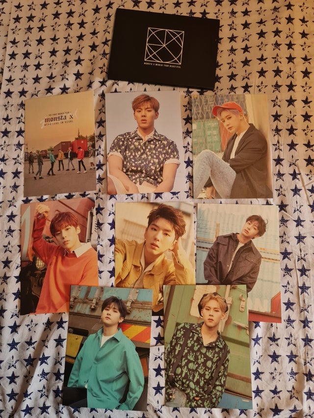 MONSTA X OFFICIAL POSTCARDS