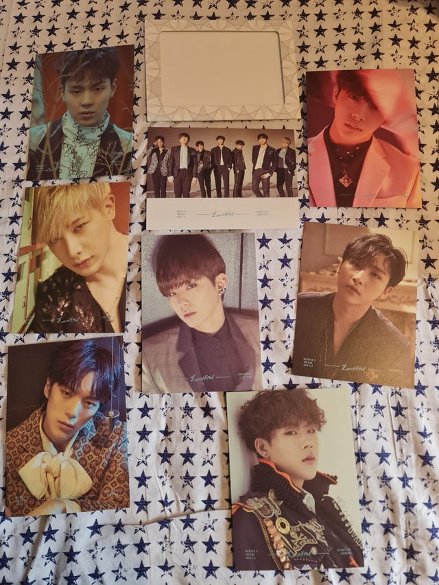 MONSTA X OFFICIAL POSTCARDS