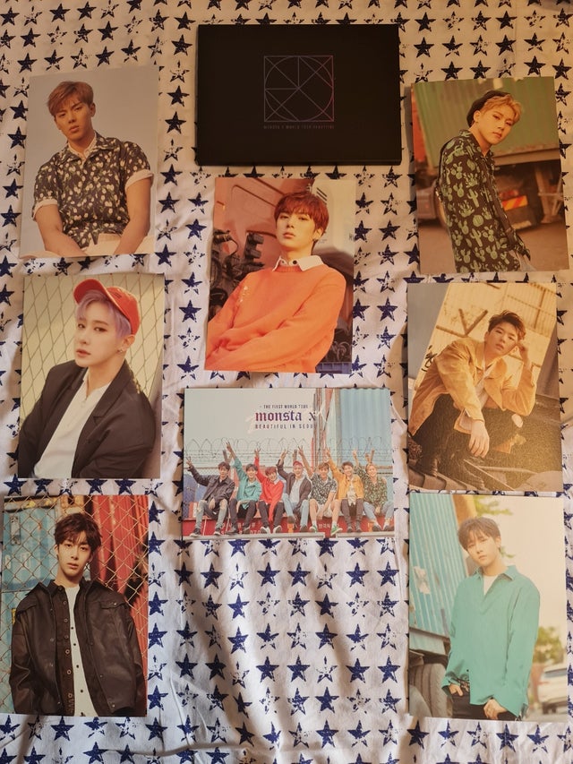 MONSTA X OFFICIAL POSTCARDS