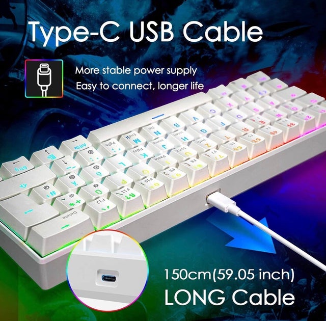 RK61 60% Wired Mechanical keyboard