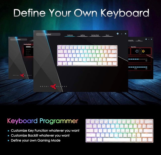 RK61 60% Wired Mechanical keyboard