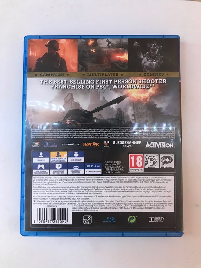 Call of duty WWII (PS4)