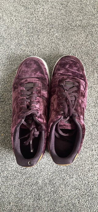 Air Force 1 velvet