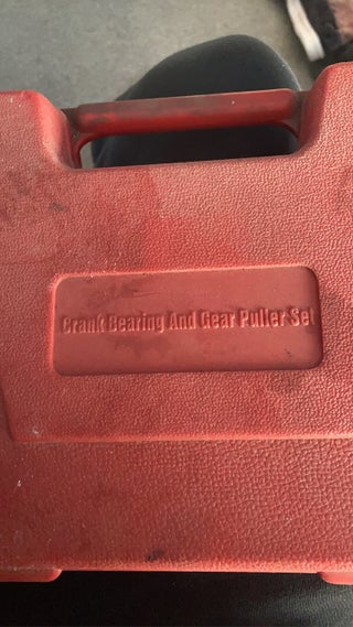 Crank bearing and gear puller set