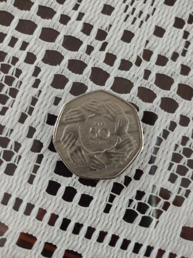 50 p coins