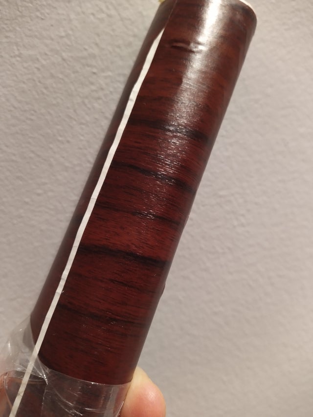 MAHOGANY sticky back plastic vinyl wrap film